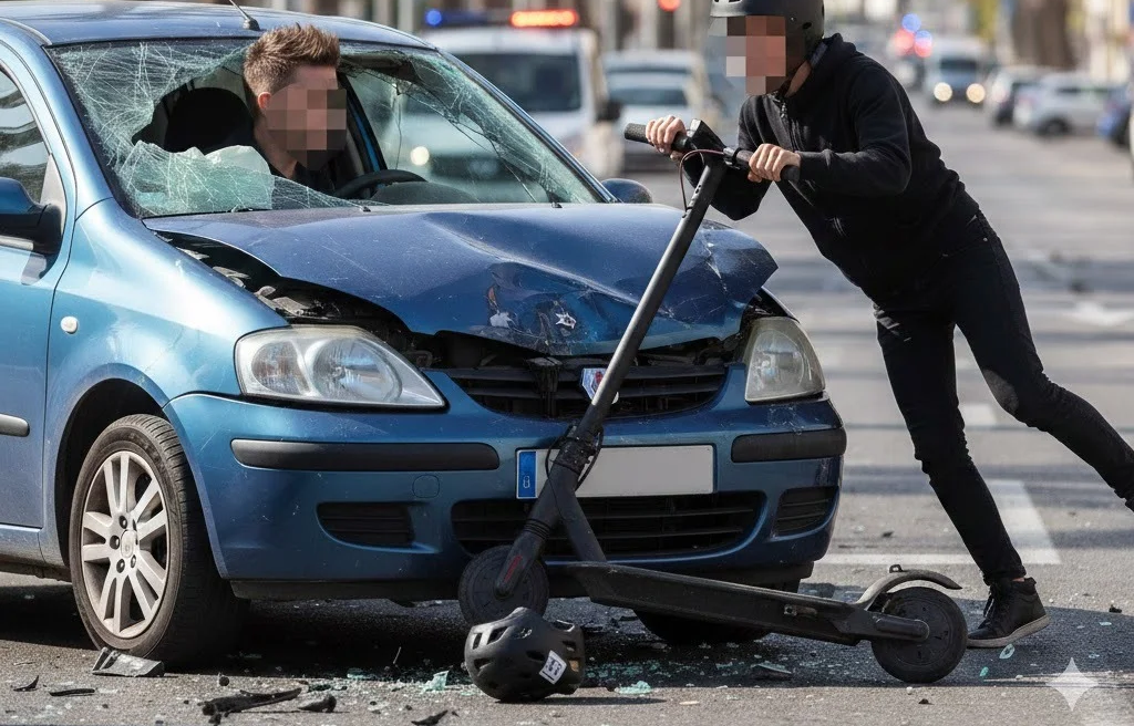 VMP. Atropellos y accidentes con vehículos de movilidad personal. Análisis de Velocidades