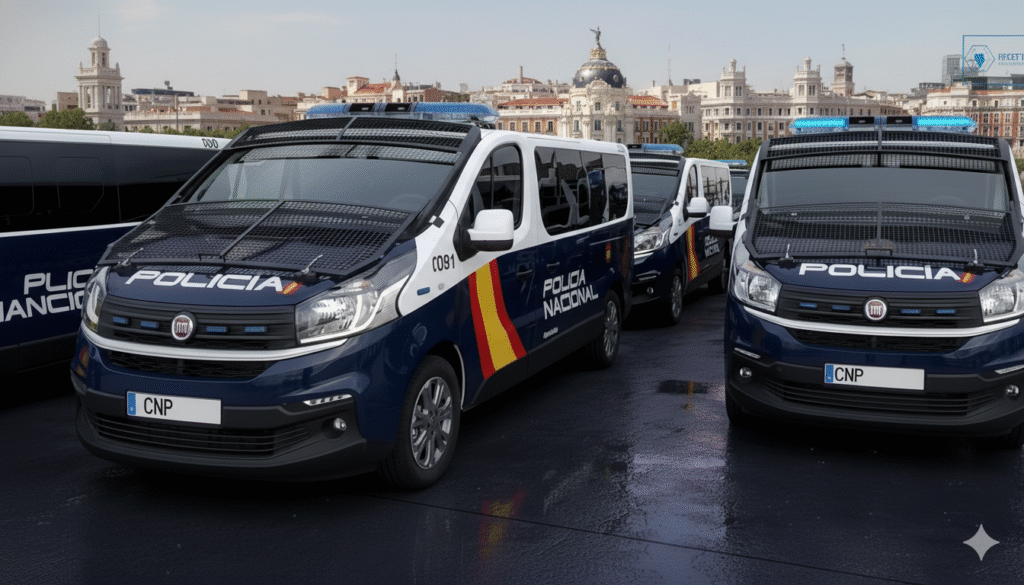 Vehículos policía nacional
